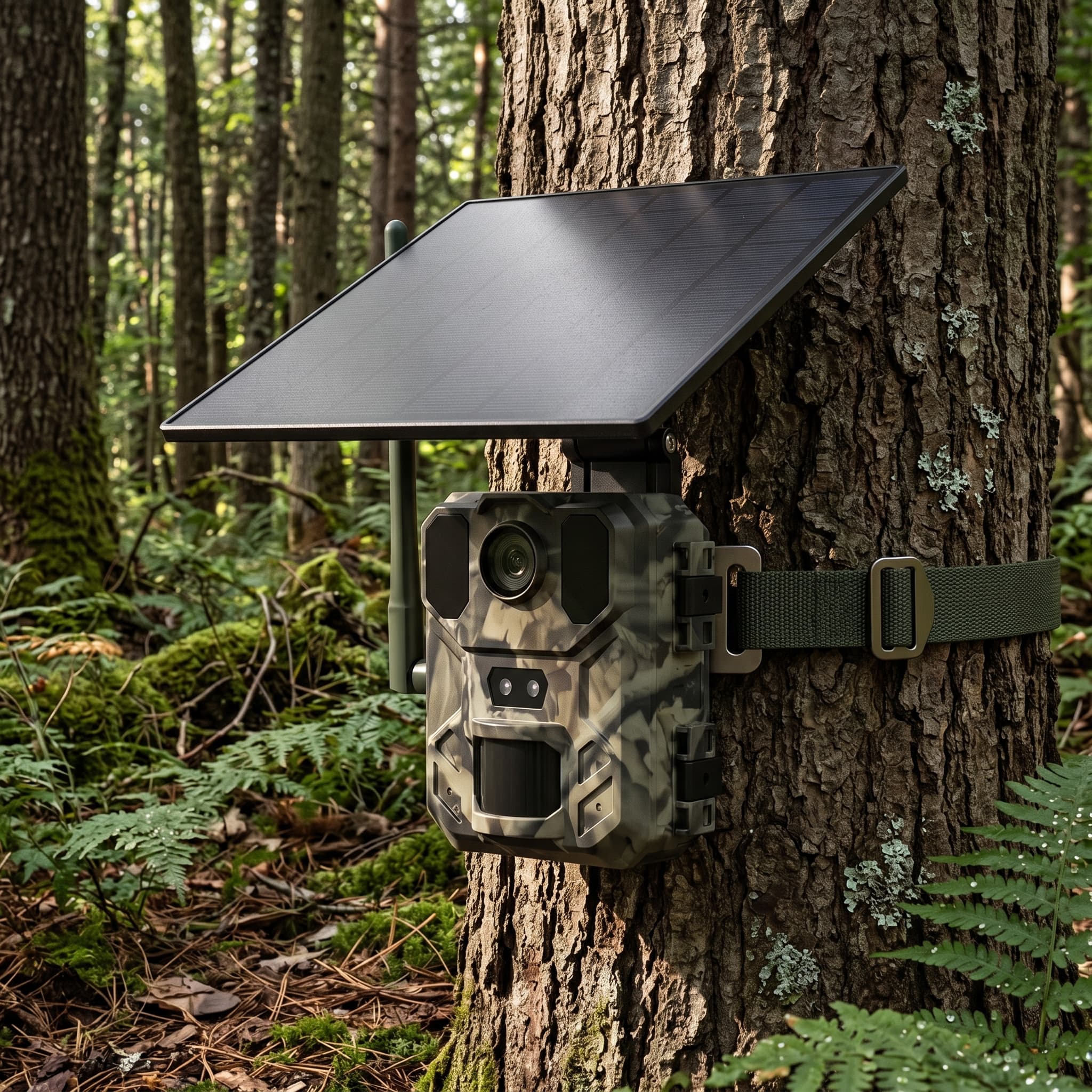 mets cette caméra de chasse sur arbre wildtrail h80